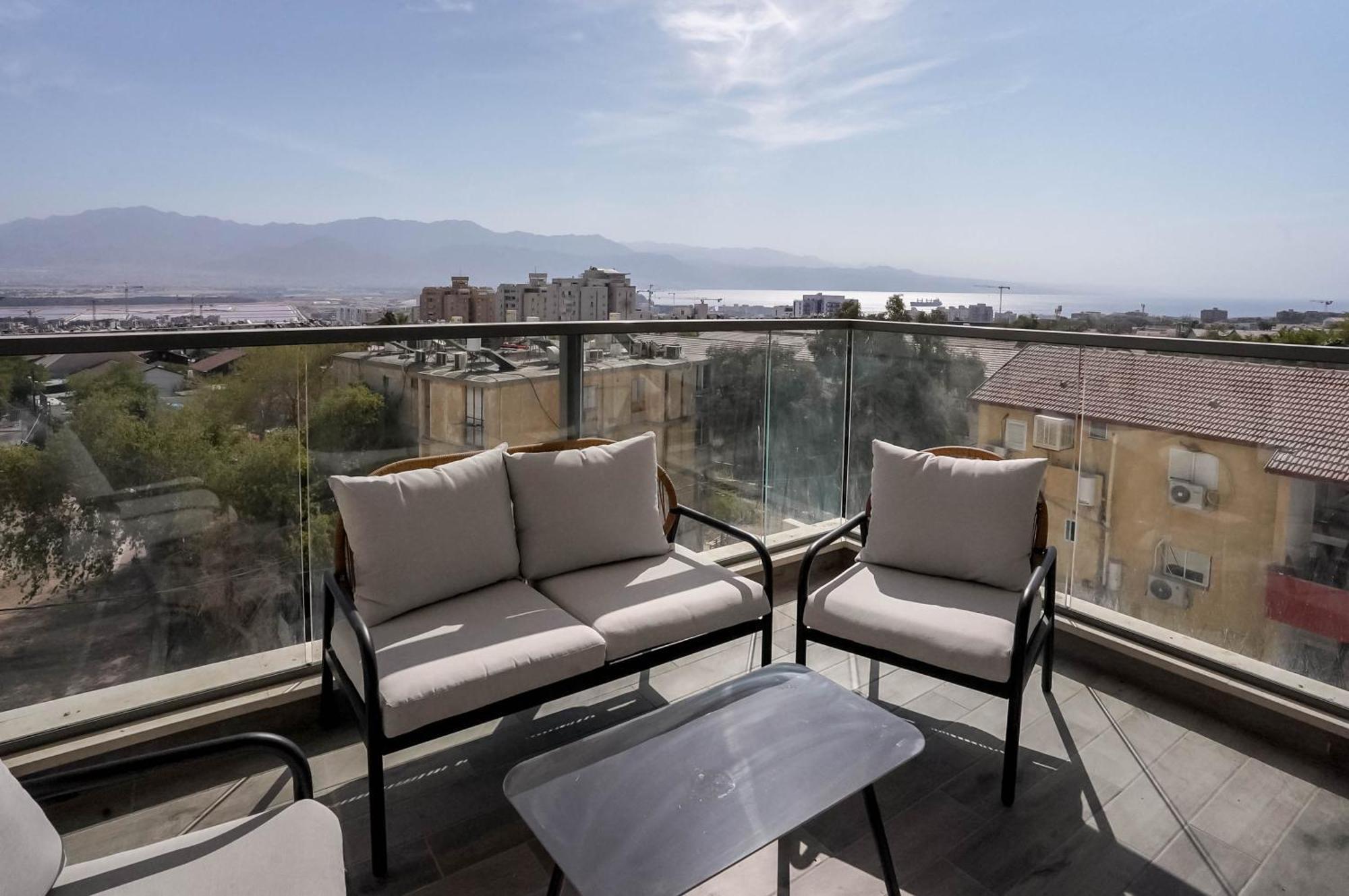 Yalarent New Stylish Apartment 3Br With Balcony 埃拉特 外观 照片